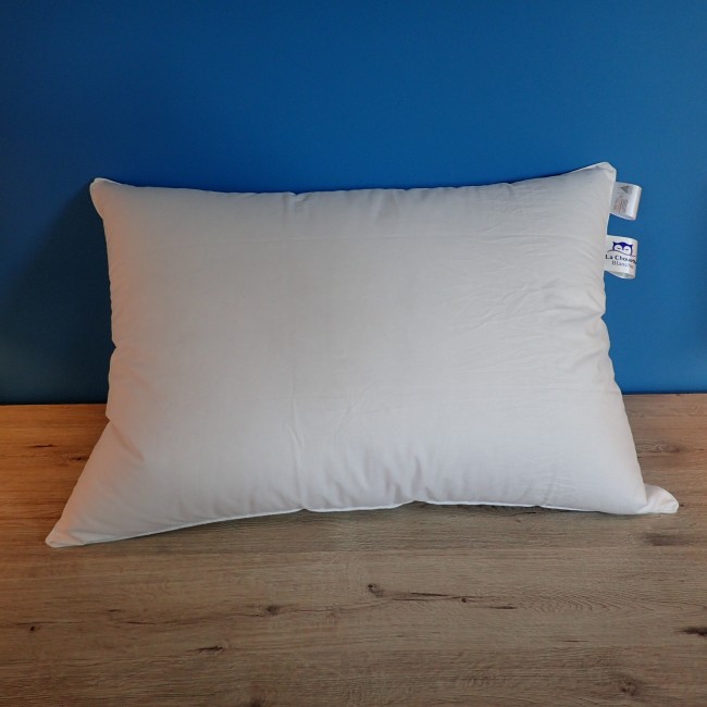 2 oreillers moelleux naturels, Duvet de canard, 50x70cm 